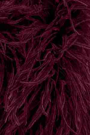 Pióra Strusie Na Taśmie 2 ply Cabernet Red