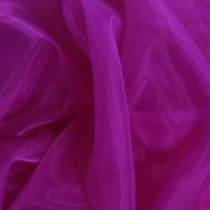 Organza Fabric Fuchsia