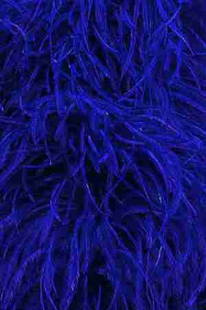 Pióra Strusie Na Taśmie 2 ply Sapphire