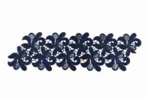 Daisy Guipure Ribbon Ink