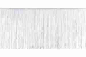 Fringes 30 cm White